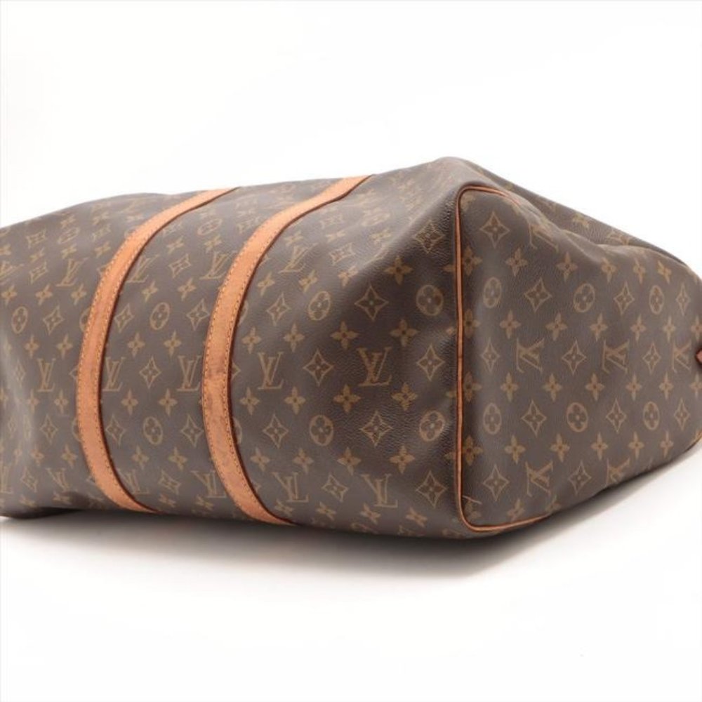 AUTHENTIC  Louis Vuitton Keepall 50 with Lock - Picture 7 of 9